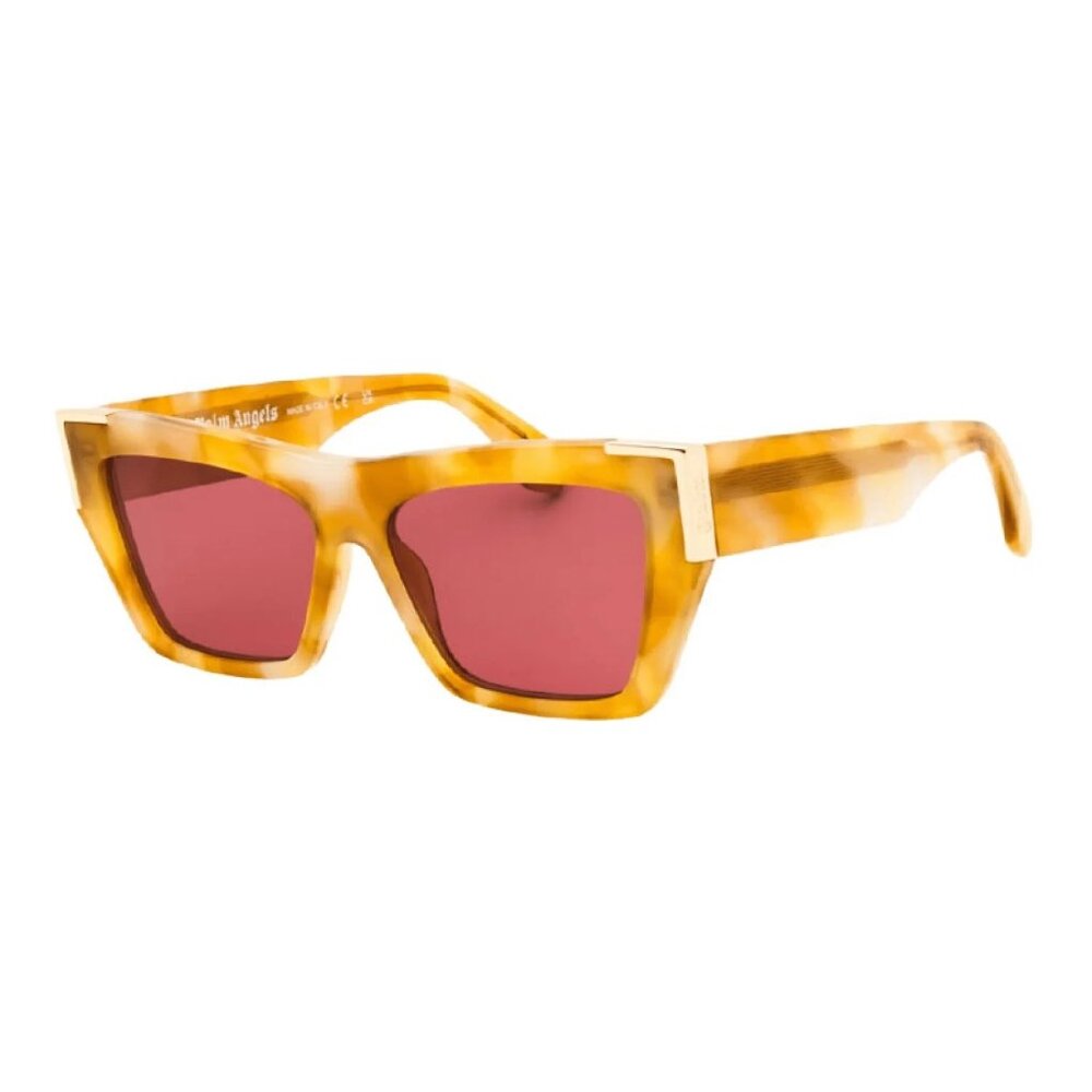 NEW PALM ANGELS SUNGLASSES HAVANA WOMEN EYEWEAR PERI099 HOLLYWOOD 1925
